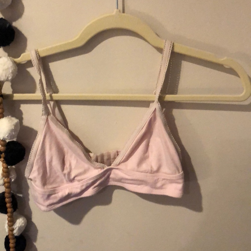 Pink bralette